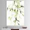 Designart - Simplist Bamboo Leaves II - Lake House Canvas Artwork